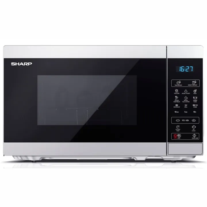 Mikrovågsugn 20l Digital panel 800W Silver