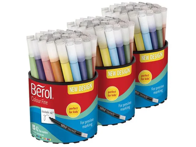 Fiberpenna BEROL Colorfine 42×3/fp