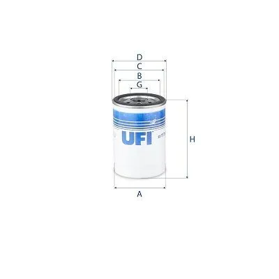 Oljefilter UFI 23.117.00