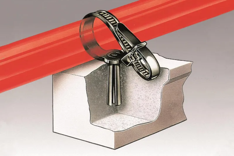 Hellermann Tyton 126-00020 Buntband med pluggfäste, 100-pack