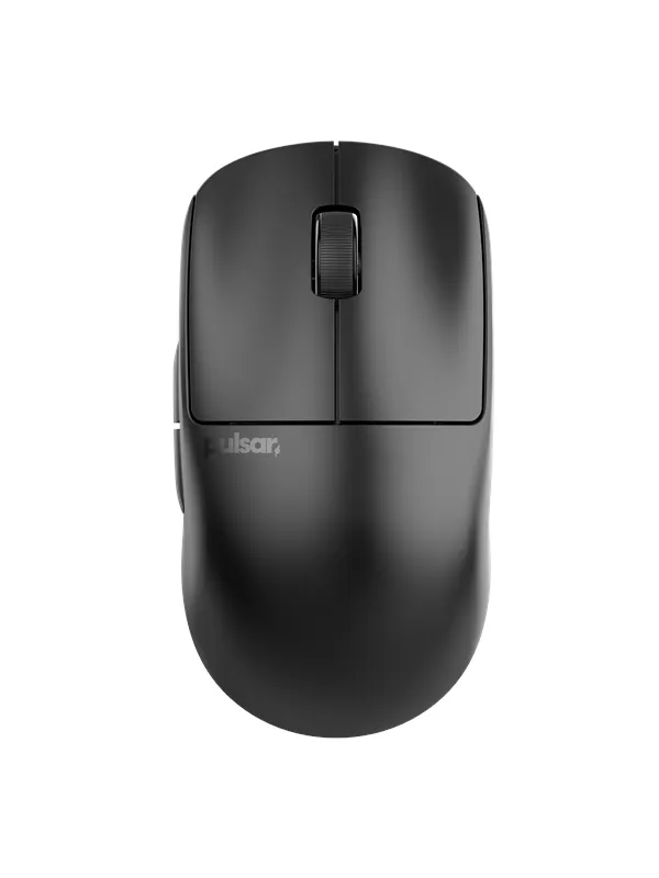 Pulsar X2 CRAZYLIGHT Medium Wireless (Jet Black) - Gamingmus - Optic - 5 knappar - Svart