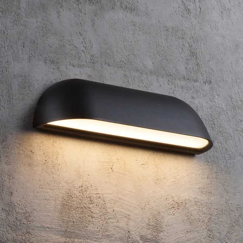 Front 26 Vägglampa Black - Nordlux - Balkong - Modern - Metall - Med en ljuskälla