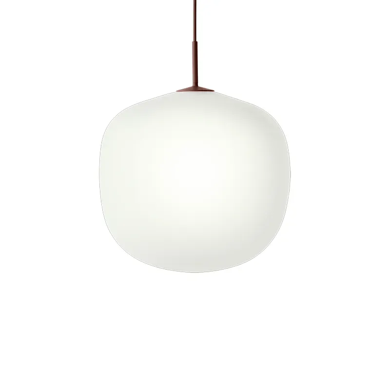 Rime Taklampa Ø45 Deep Red - Muuto - Vardagsrum - Glas