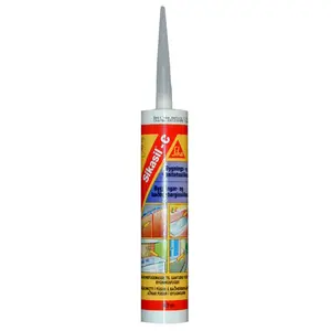 SIKASIL-C TRANSPARENT 300ML BYGGSILIKON | Beijerbygg Byggmaterial