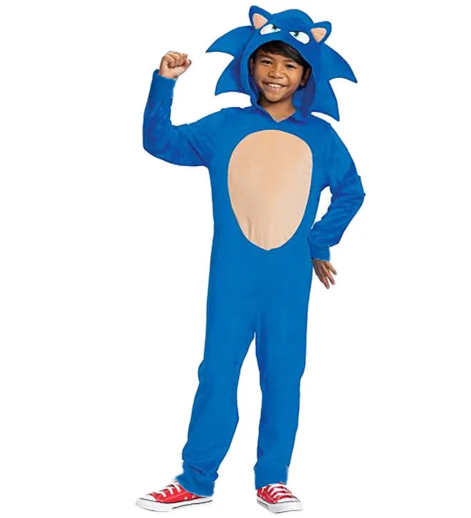Sonic The Hedgehog Barn Maskeraddräkt - X-Small