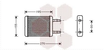 Värmepaket VAN WEZEL 82006064