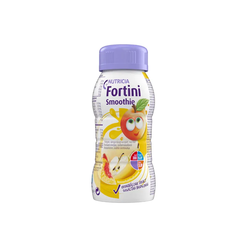 Fortini Smoothie, barnkosttillägg, komplett, sommarfrukt 200 milliliter