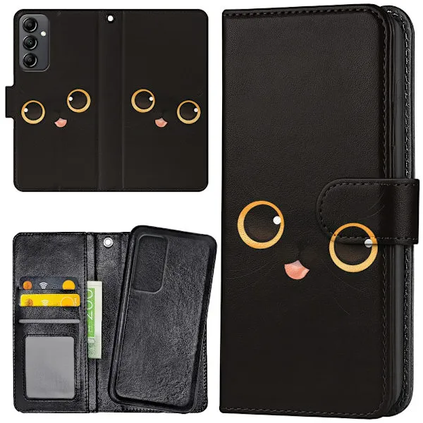 Samsung Galaxy S24 – Plånboksfodral/Skal Cat