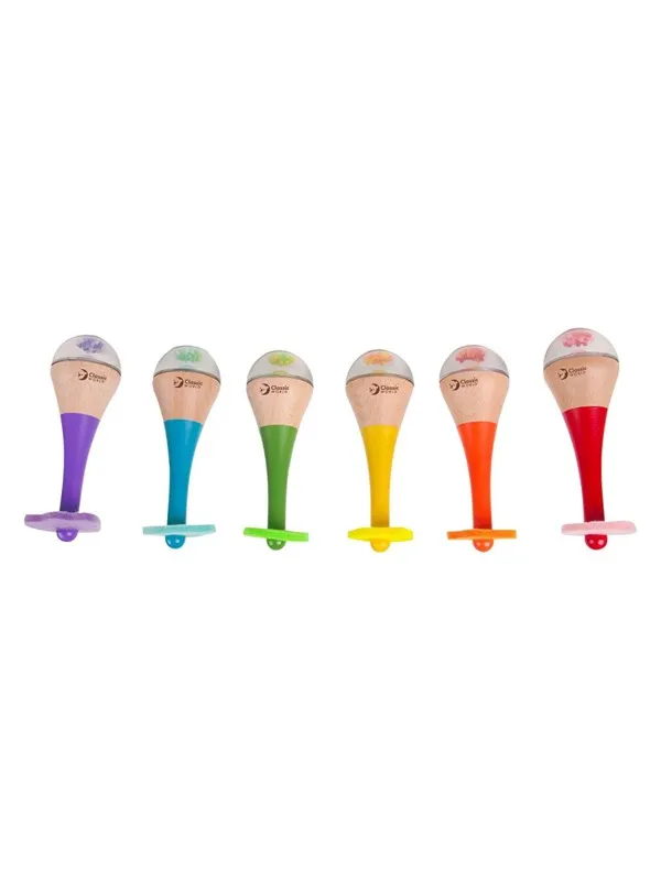 Classic Regnbåge Maracas (från 0 mån)