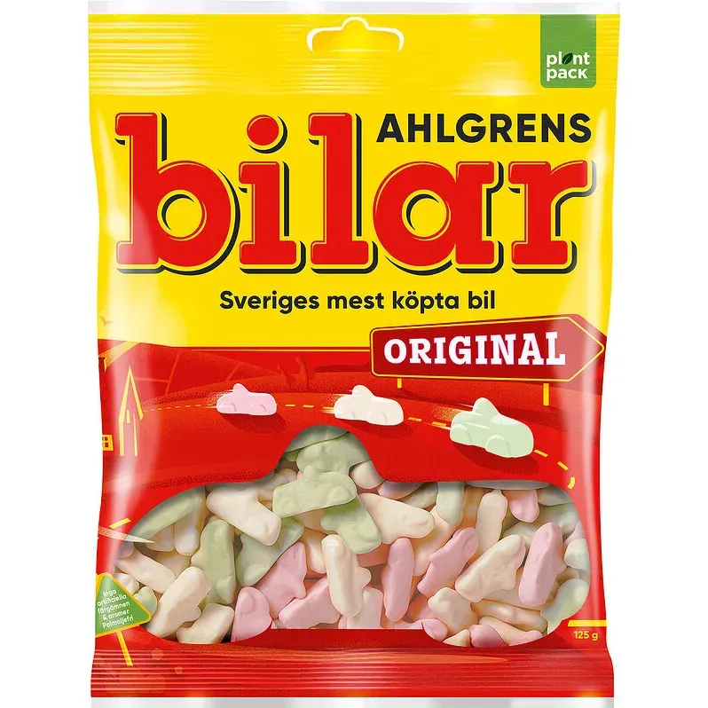 Ahlgrens Bilar original 125g Cloetta