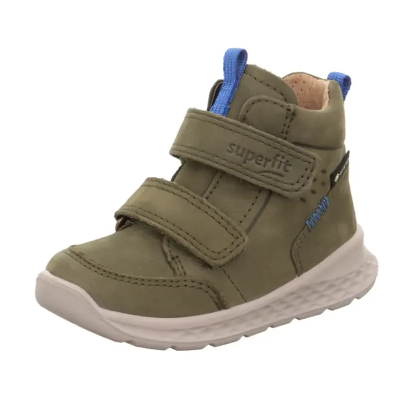 Superfit Breeze Mid GTX Sneakers, Green/Light Blue, 27