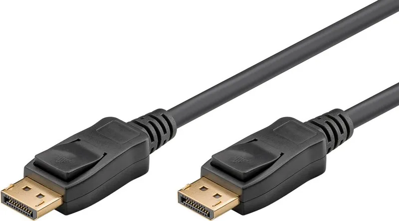 Pro DisplayPort 2.1 (DP40) – 1m – Svart