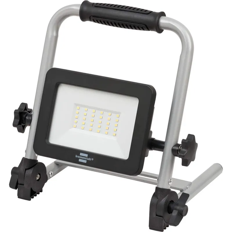 Uppladdningsbart LED-arbetsljus EL 2000 MA 20W för inomhus och utomhus IP54 (arbetsplatsbelysning 2150lm med 2 kopplingsnivåer o