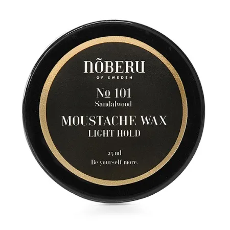 Sandalwood Mustaschvax Light Hold