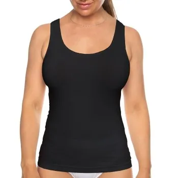 Missya Lucia Top Wide Strap Svart polyamid Medium Dam