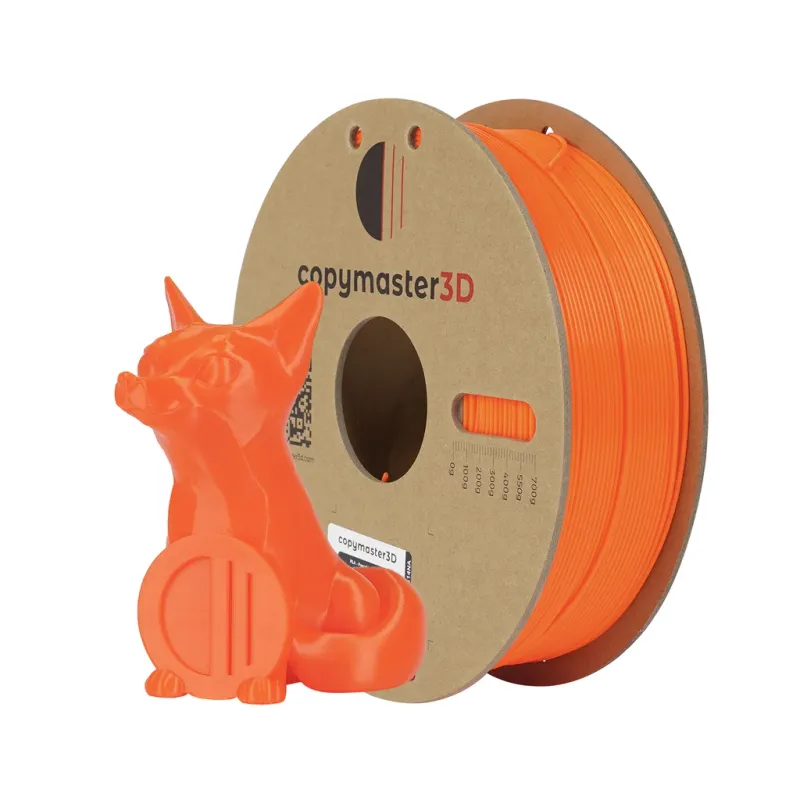Copymaster3D PLA – Pumpkin Orange – 1.75mm – 1kg