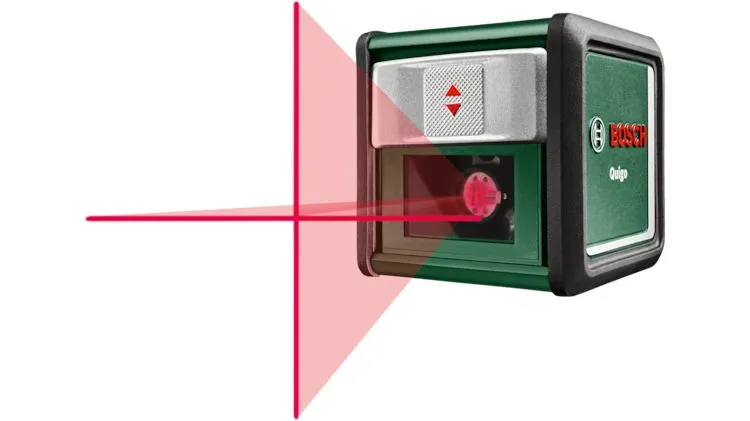 Bosch DIY Quigo III Korslaser röd laser