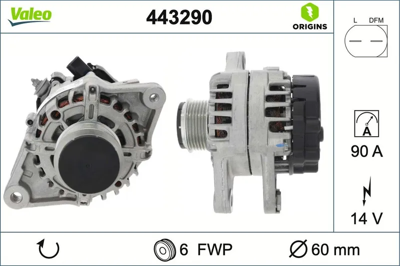 Generator VALEO 443290