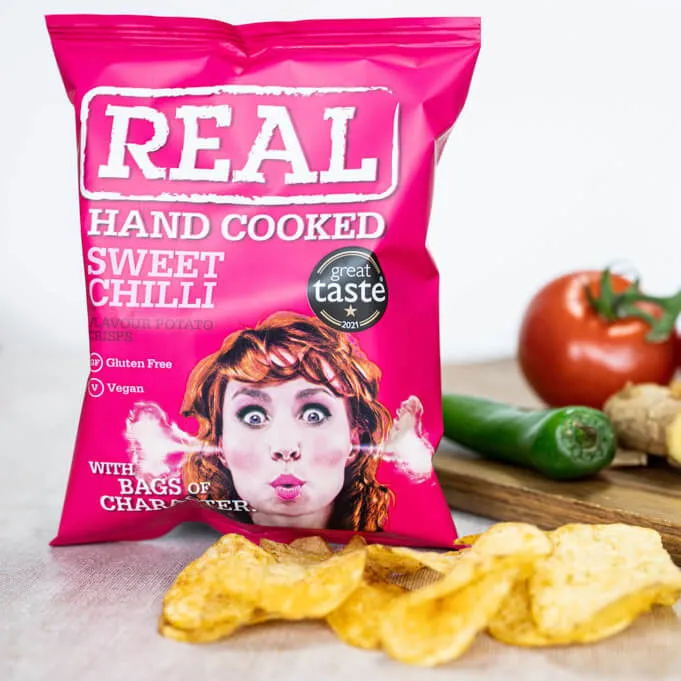 Real Chips - sweet chilli 35 gram