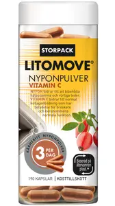 Litomove Nyponpulver Kapslar 190 st