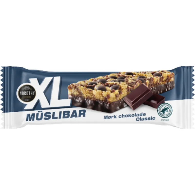 Nordthy XL Muslibars Mörk choklad 50 g