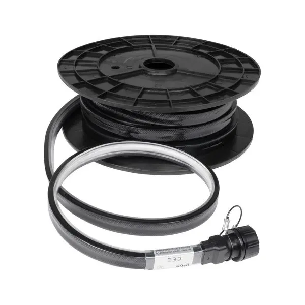 LED-list / Arbetsbelysning AGGE COB Dark Edition 230V – 1500 lm/m, 10 m, Endast LED-list, 10 m