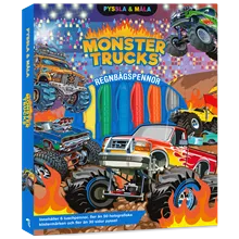 Pyssla och måla Monstertrucks