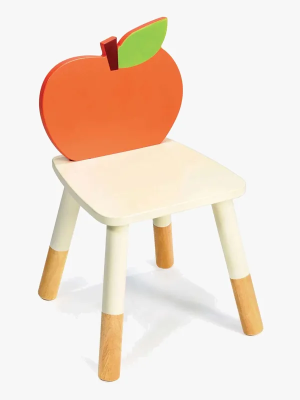 Mentari Barnstol Med Äppelmotiv, Röd