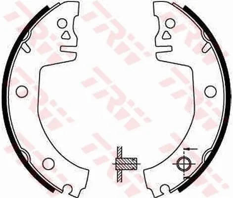 Bromsbacksats TRW GS8300