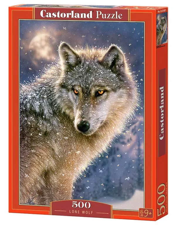 Selecta Play Castorland Jigsaw Puzzle Lone Wolf 500 pcs. 2D Pussel