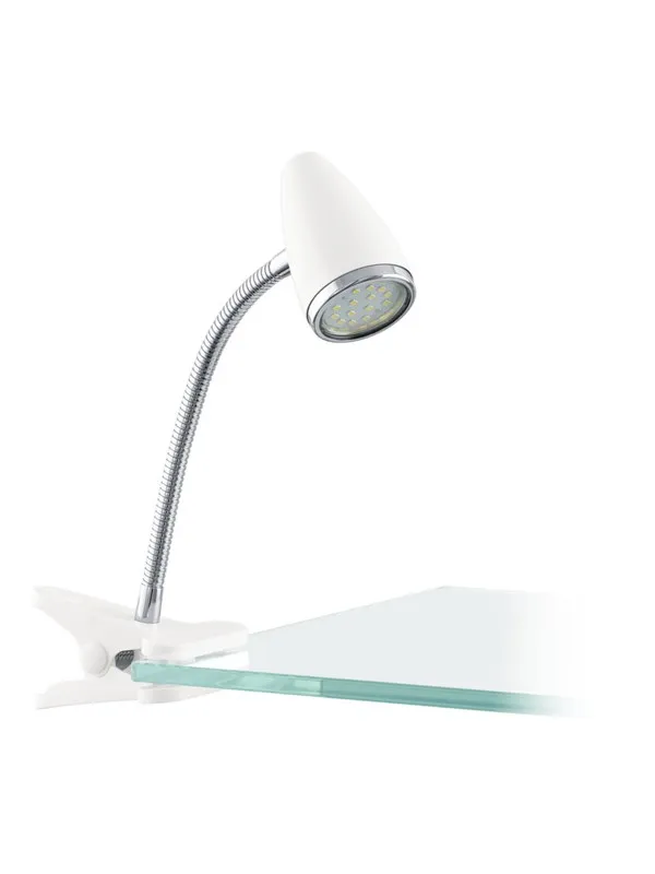Eglo Riccio 1 Clamp Spot 3w Vit I Påse
