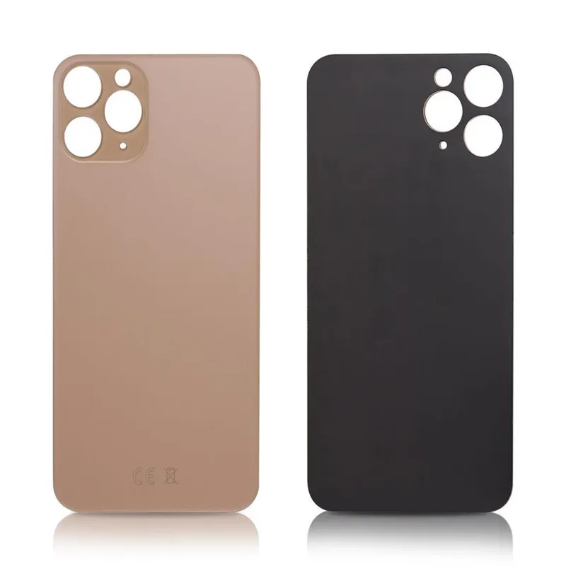 iPhone 11 Pro Max Back glass without logo High Quality Gold