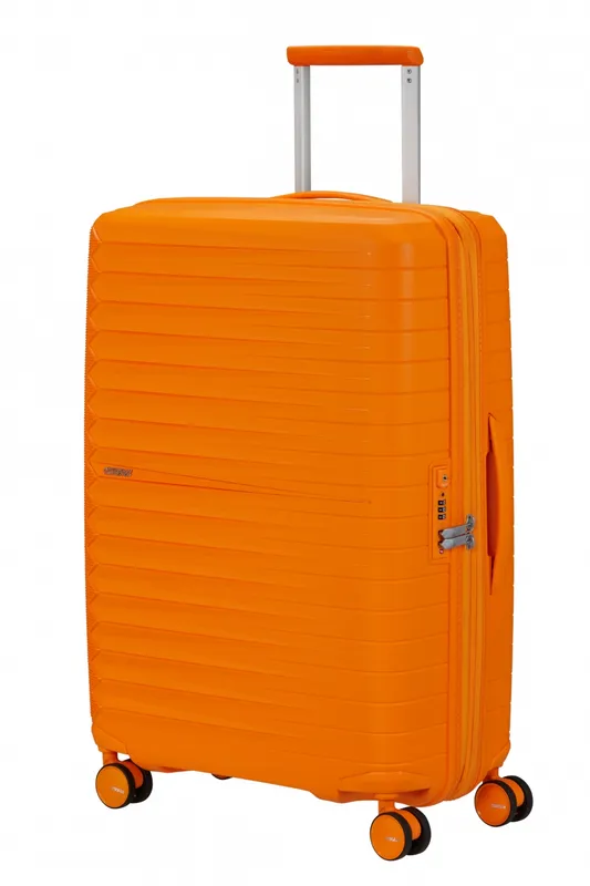 American Tourister Fastforward - Mellanstor Expanderbar Radiant Orange, Mellanstor Resväska