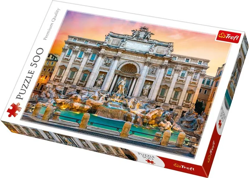 Pussel – Fontana di Trevi, Italien 500 Bitar (#2922)