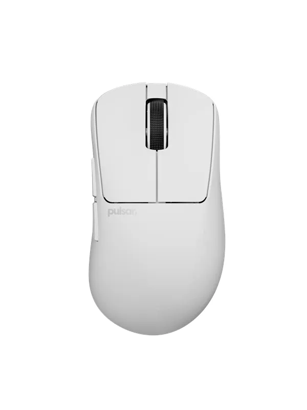 Pulsar Xlite CRAZYLIGHT Medium Wireless (Uyuni White) – Gamingmus – Optic – 5 knappar – Vit
