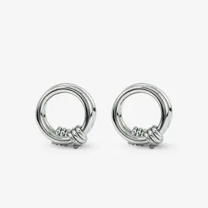 Edge Barbed Wire Stud Örhängen (#9088)