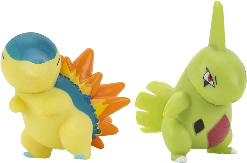 Battle Figurset – Larvitar & Cyndaquil