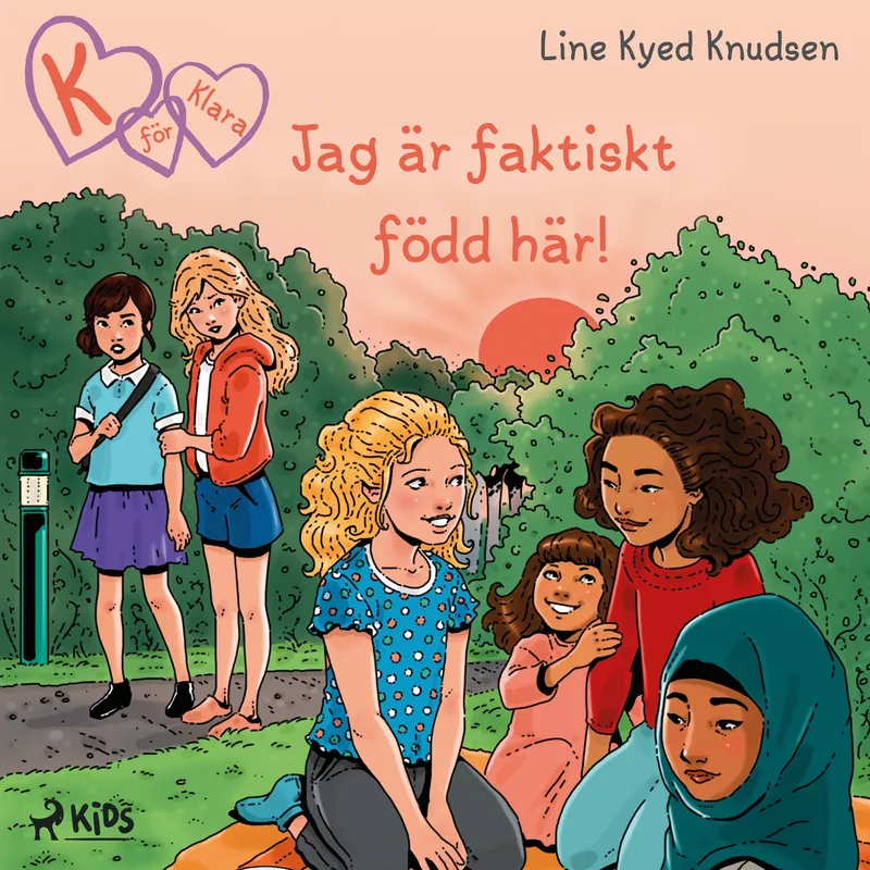 K för Klara 23 – Jag är faktiskt född här!, Ljudbok