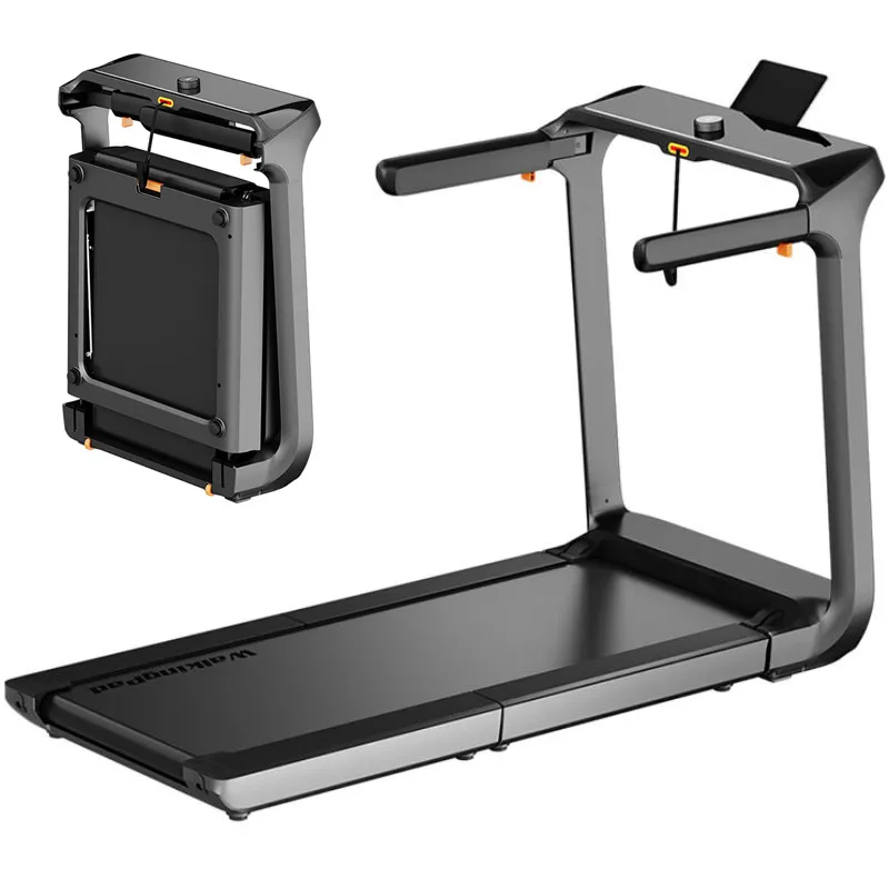 Kingsmith Treadmill X218, 136 kg, 1 km/t, 18 km/t, Kalorier, Avstånd, Pulse rate, Hastighet, Tid, Svart, Grå, run, Gå