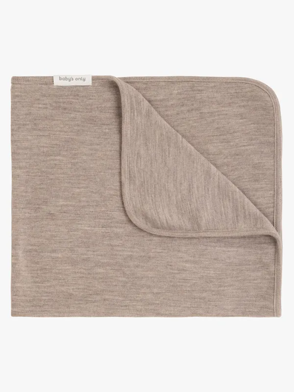 Baby’s Only Cot Filt Brushed Merinoull, Fine Sand