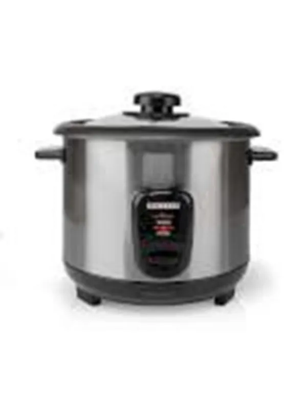 Riskokare, 1,0L, non-stick, ångkorg, håll varm