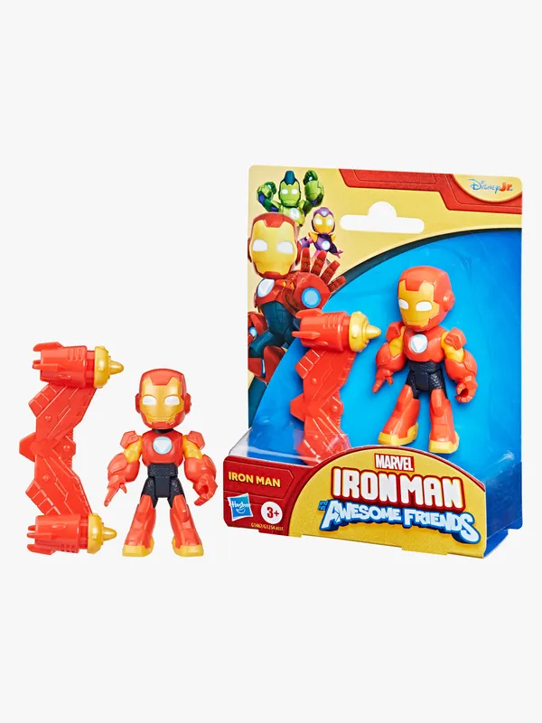 Iron man Awesome Friends Figur med tillbehör Iron Man – Iron Man And His Awesome Friends – Leksaksaffären