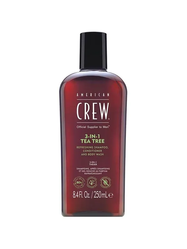American Crew 3-in-1 Tea Tree 250 ml