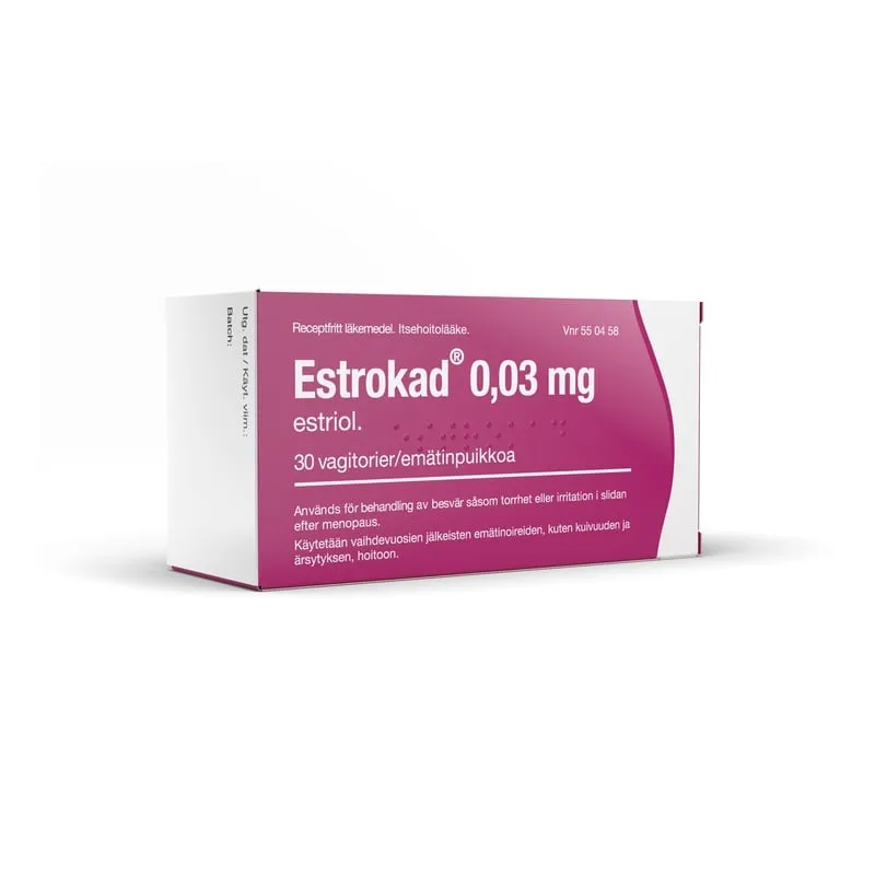 Estrokad, vagitorium 0,03 mg 30 st