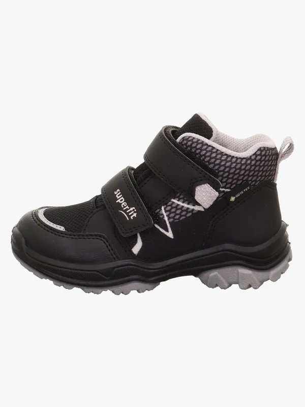 Superfit Jupiter Mid GTX Sneakers, Black/Light Grey, 27