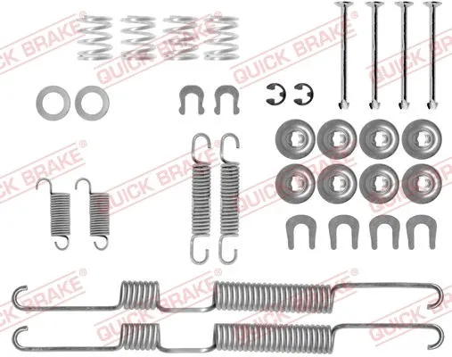 Monteringssats, bromsbackar QUICK BRAKE 105-0698
