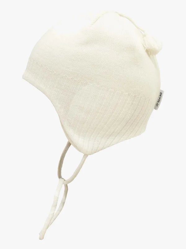 Devold HILDRE MERINO BEANIE BABY Mössa, Offwhite, 50