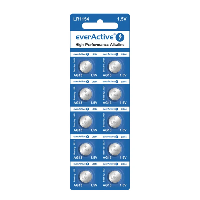 LR44 / AG13 Knappcellsbatteri 10-pack