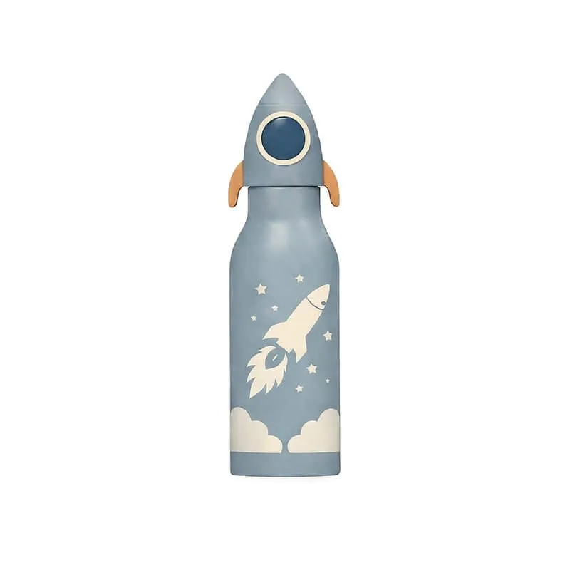 ZAZU Rocket Thermo Vattenflaska 400 ml, Blå