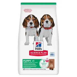 Puppy Medium Lamb & Rice Torrfoder för hund 14kg